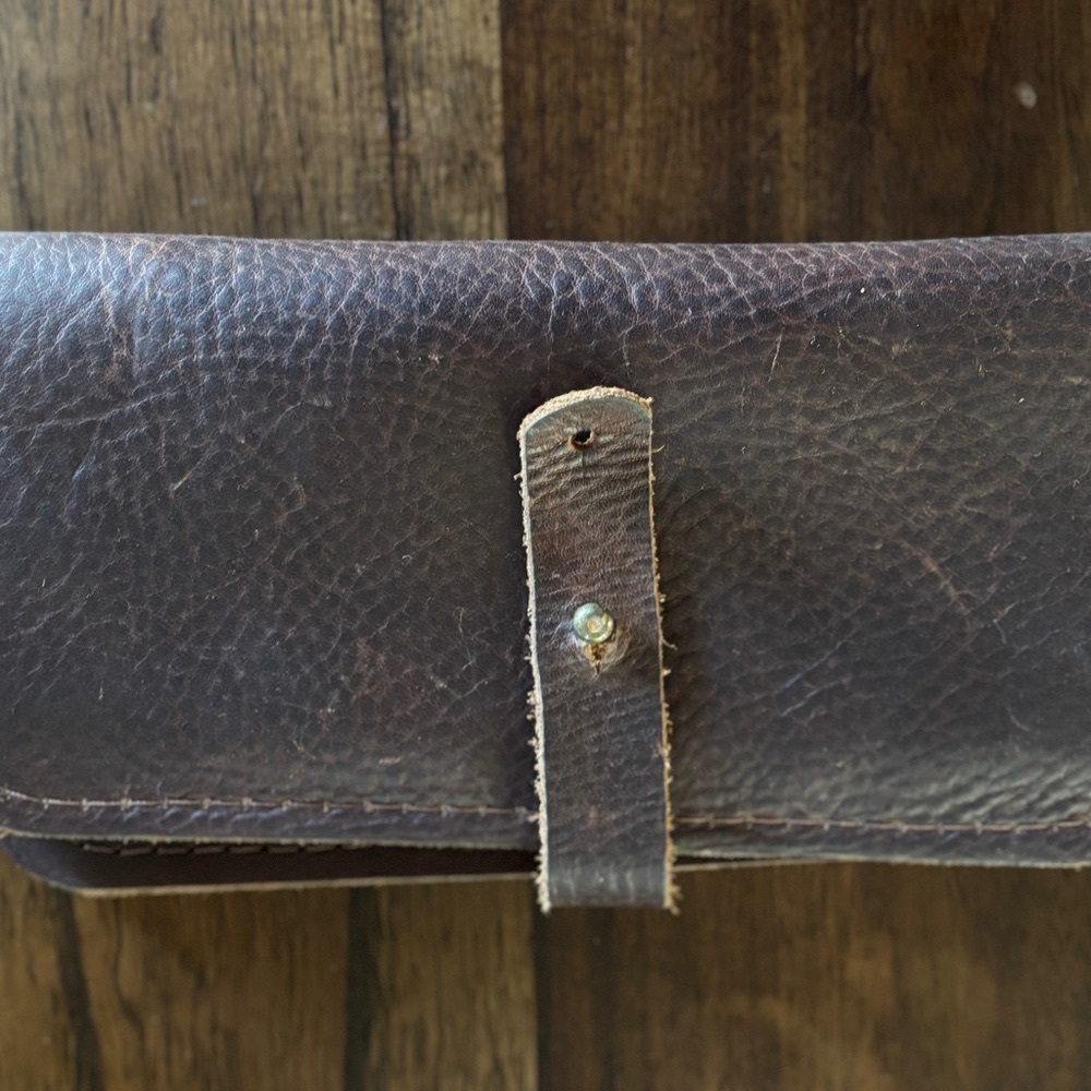 Check Wallet with zip pouch